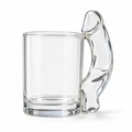 Glass D Mug hand-blown glass cup