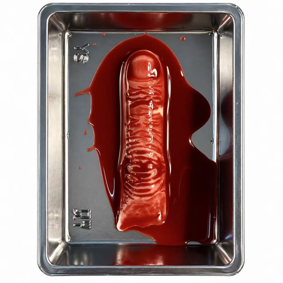 Used Heart realistic silicone squishy